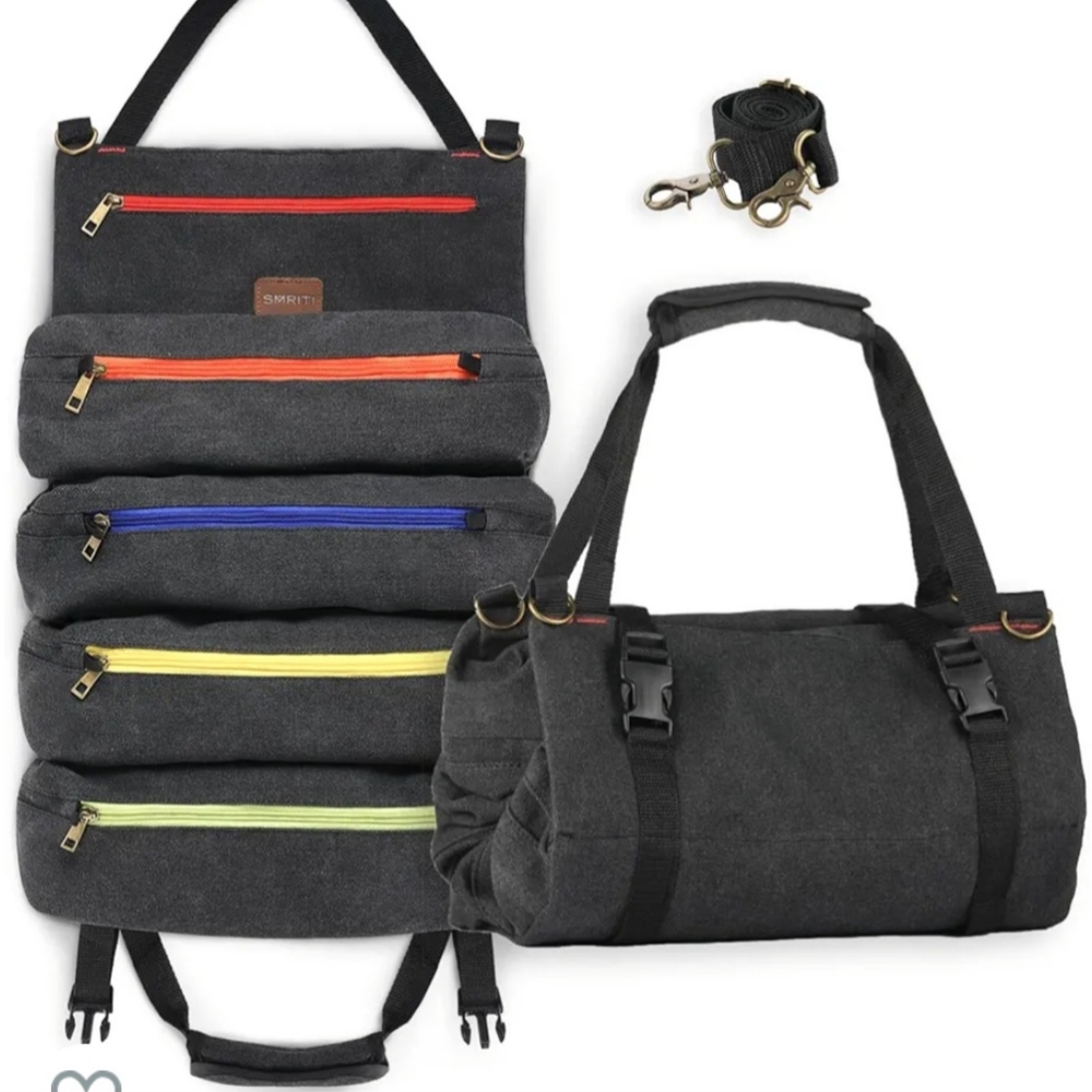 SMRITI Canvas Rolling Multi-purpose tools bag
